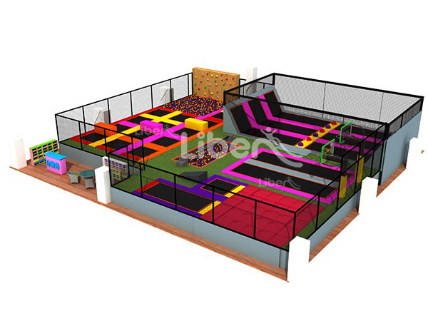 China High Quality Trampoline Park Factory 